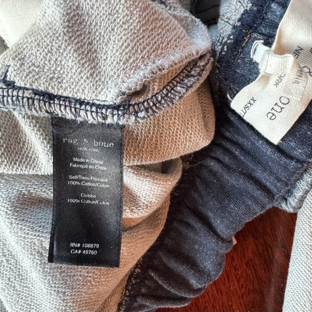 Rag & Bone Miramar Jogger Pants Sz XXS Women’s Blue Jeans Denim Print - Picture 12 of 16